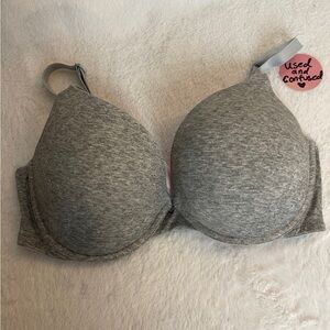 PINK Victoria's Secret Heather Gray Bra